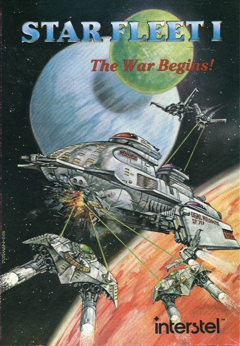 Star Fleet 1 - The War Begins! box art