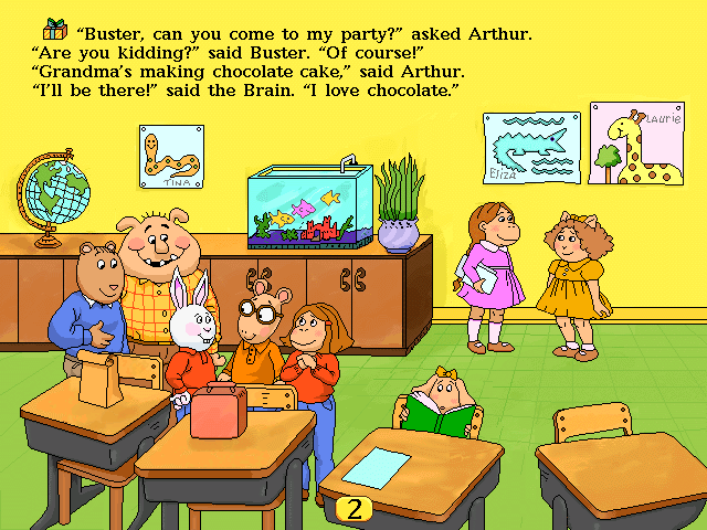 Arthur's Birthday — ss (WOR)