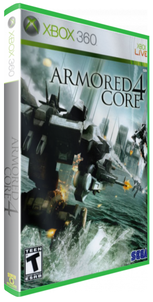 Armored Core 4 — box-3D (US)