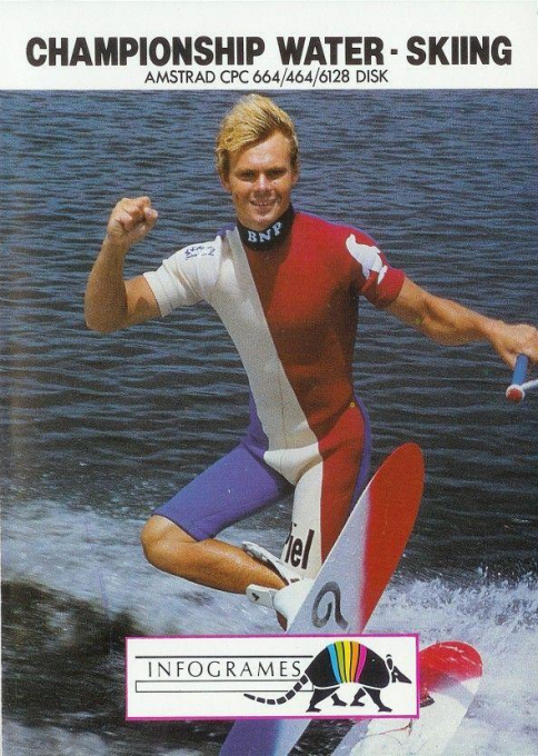 Championship Water Skiing box art