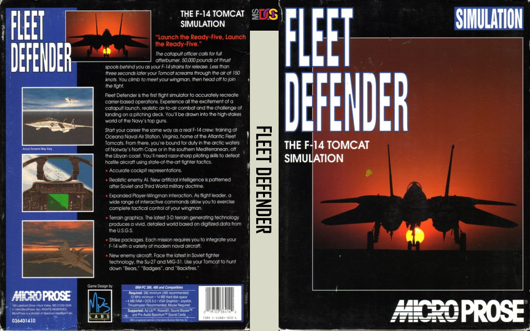 Fleet Defender — box-texture (US)