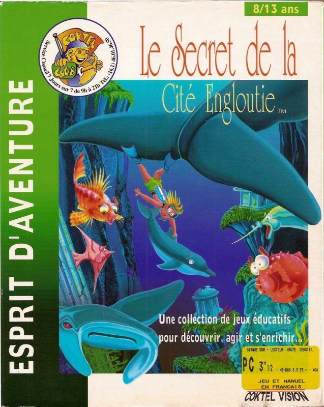 EcoQuest - The Search for Cetus — box-2D (FR)
