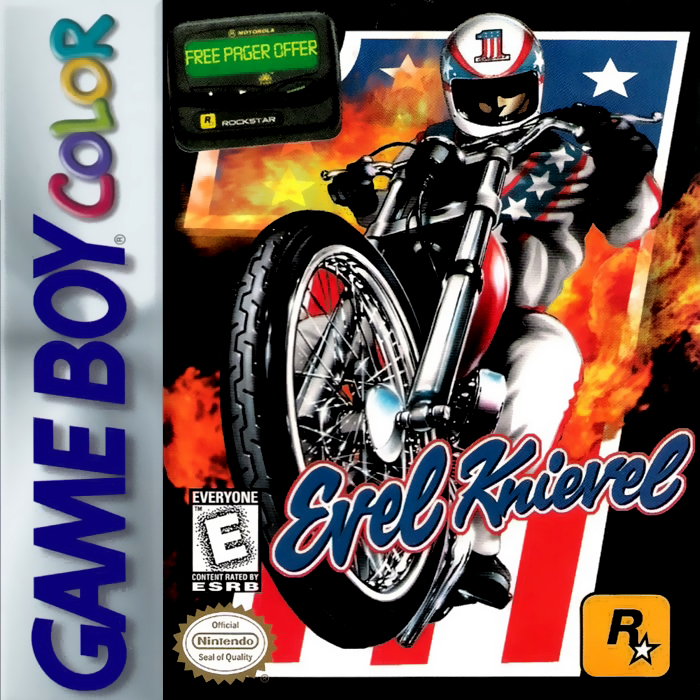 Evel Knievel box art