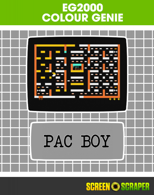 Pac Boy box art