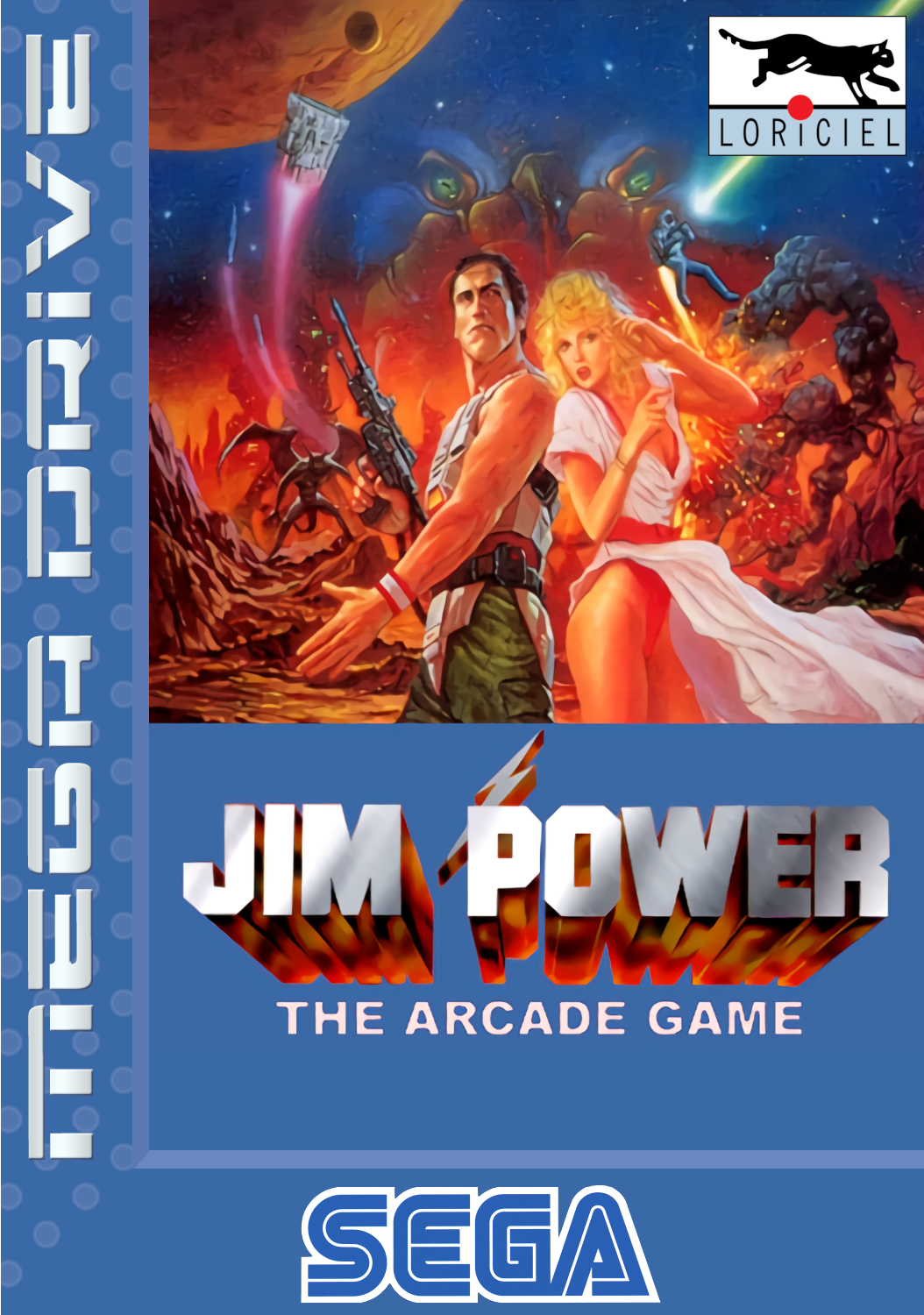 Jim Power - The Arcade Game box art