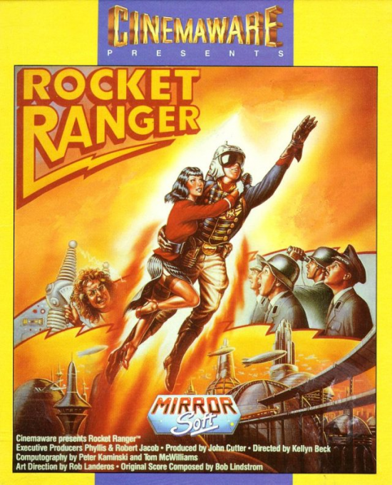 Rocket Ranger — box-2D (EU)