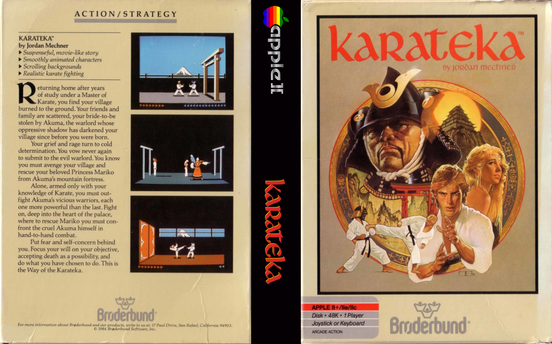 Karateka — box-texture (US)