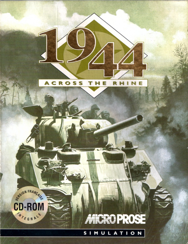 1944 - Across the Rhine — box-2D (FR)