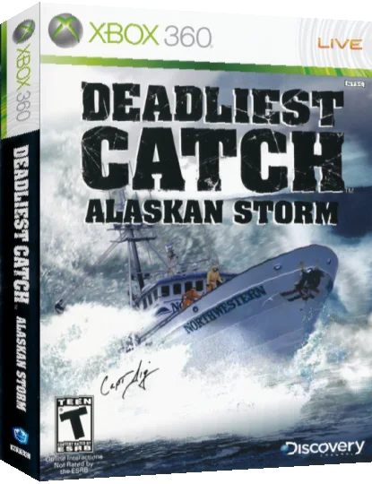 Deadliest Catch - Alaskan Storm — box-3D (US)