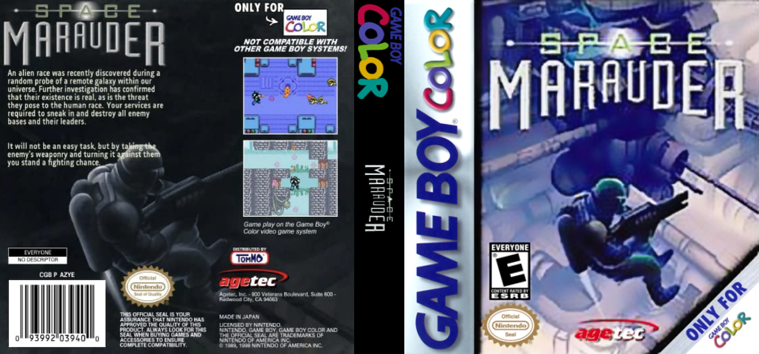 Space Marauder — box-texture (US)