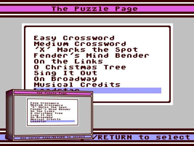 The Puzzle Page #091 — mixrbv2 (WOR)