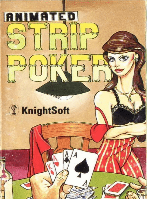 Animated Strip Poker box art
