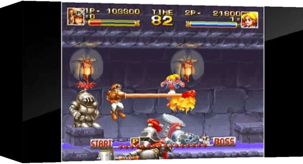 Aca Neogeo Top Hunter Roddy & Cathy — box-3D (WOR)