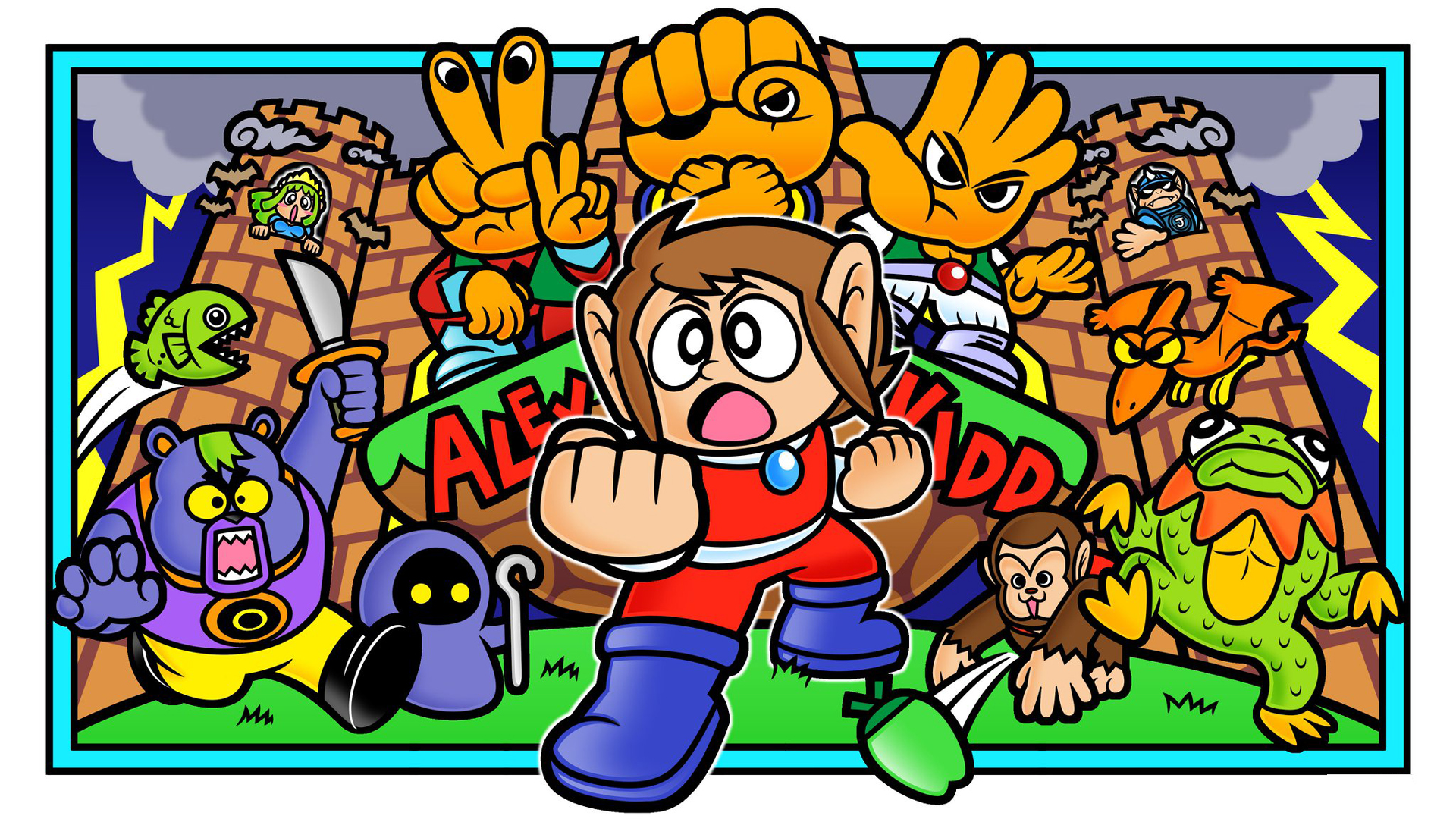 Alex Kidd in Miracle World — fanart
