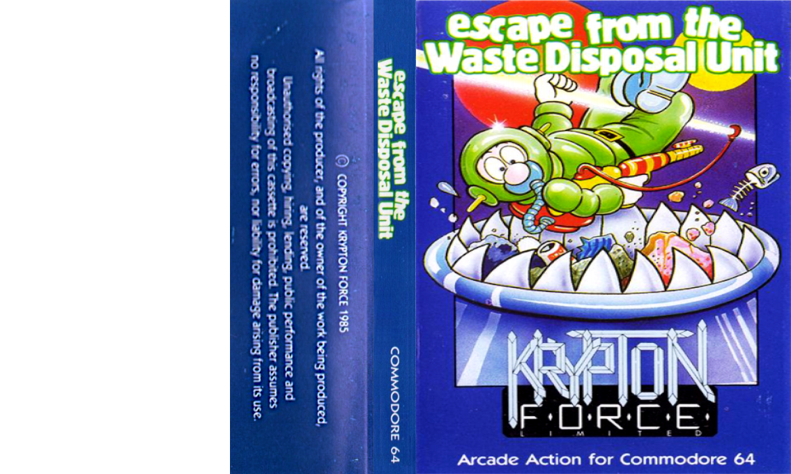 Escape from the Waste Disposal Unit — box-texture (EU)