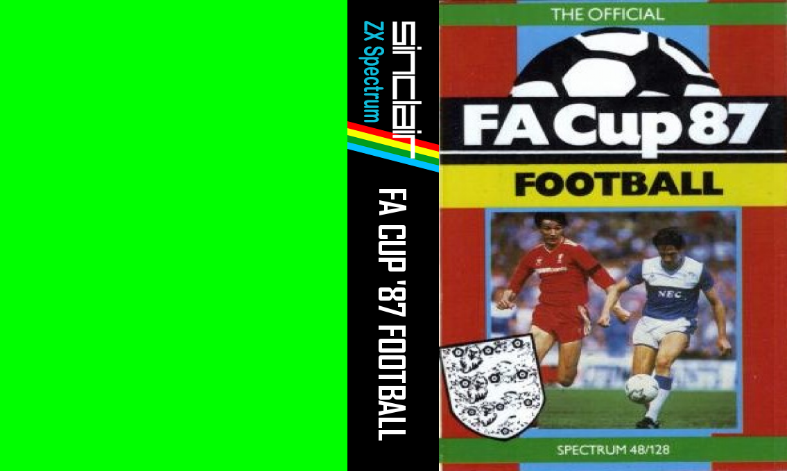 FA Cup '87 Football — box-texture (WOR)