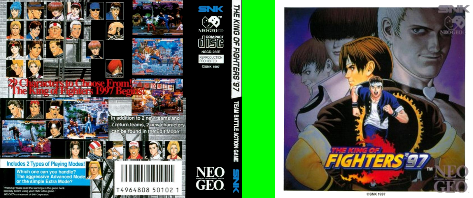 King Of Fighters '97, The — box-texture (WOR)