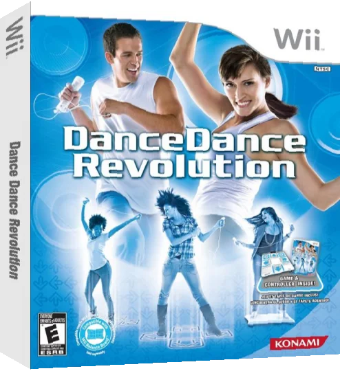 Dance Dance Revolution — box-3D (US)