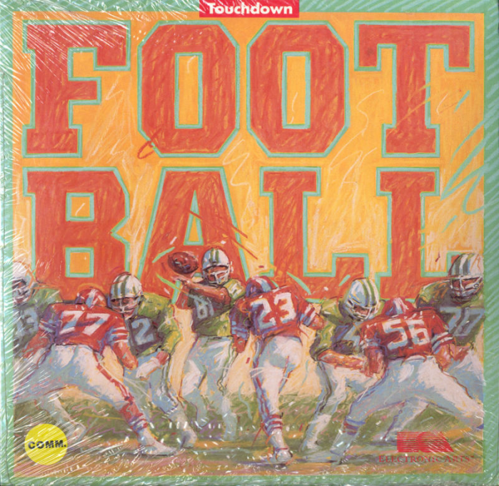 Touchdown Football box art
