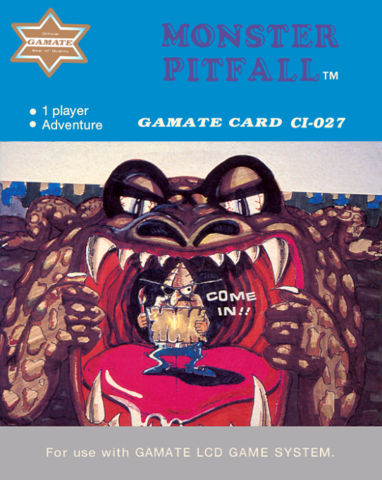 Monster Pitfall box art