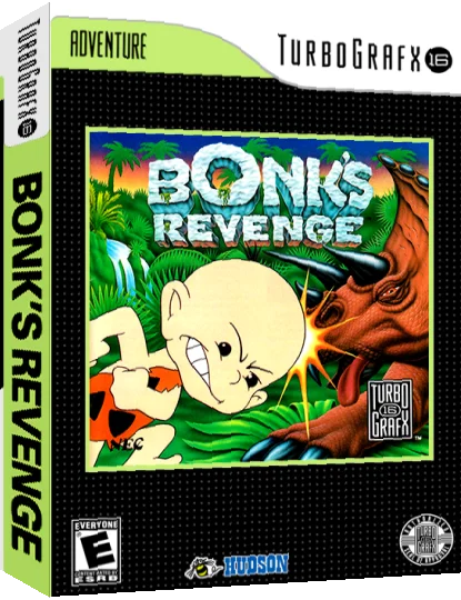 Bonk's Revenge — box-3D (US)