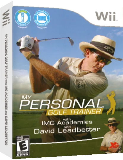 My Personal Golf Trainer with IMG Academies and David Leadbetter — box-3D (UK)