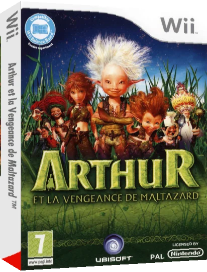 Arthur and the Revenge of Maltazard — box-3D (FR)