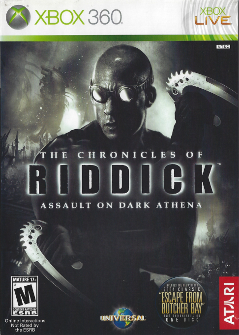 Chronicles of Riddick, The - Assault on Dark Athena box art