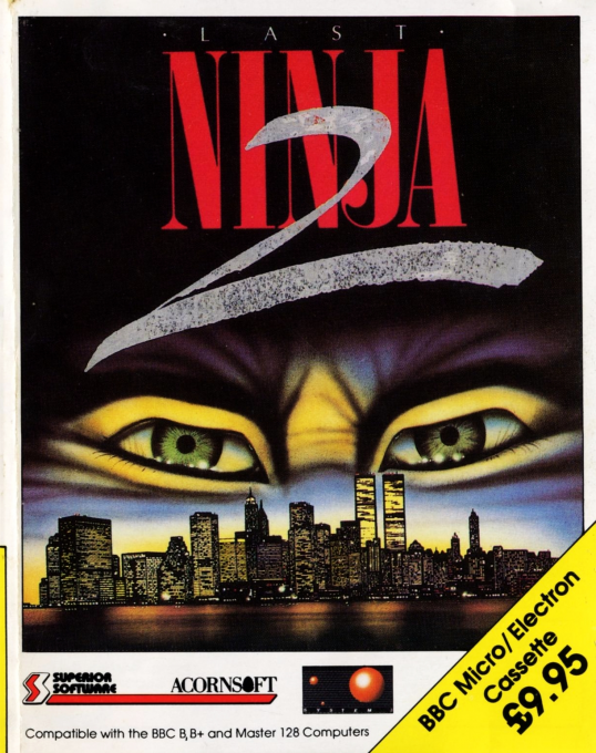 Last Ninja 2 - Back with a Vengeance box art