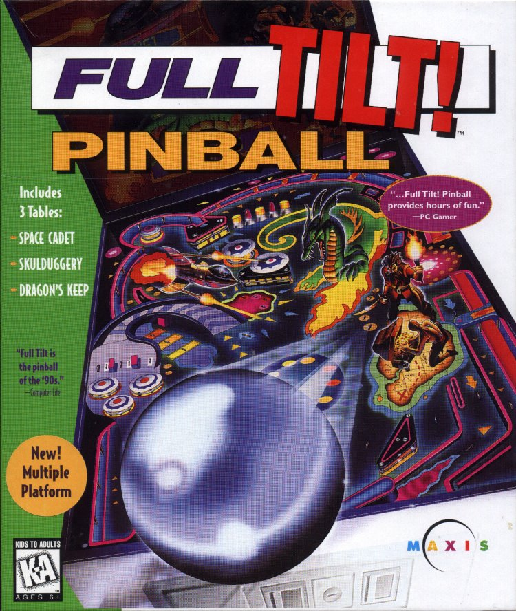 Full Tilt! Pinball box art