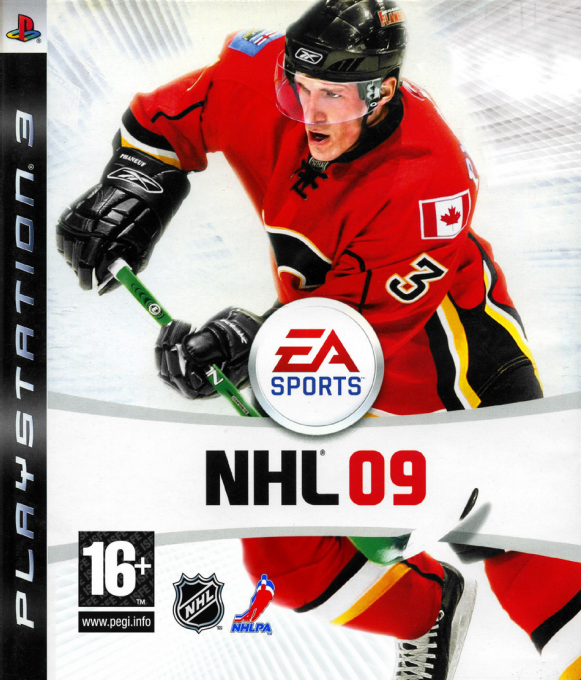NHL 09 box art