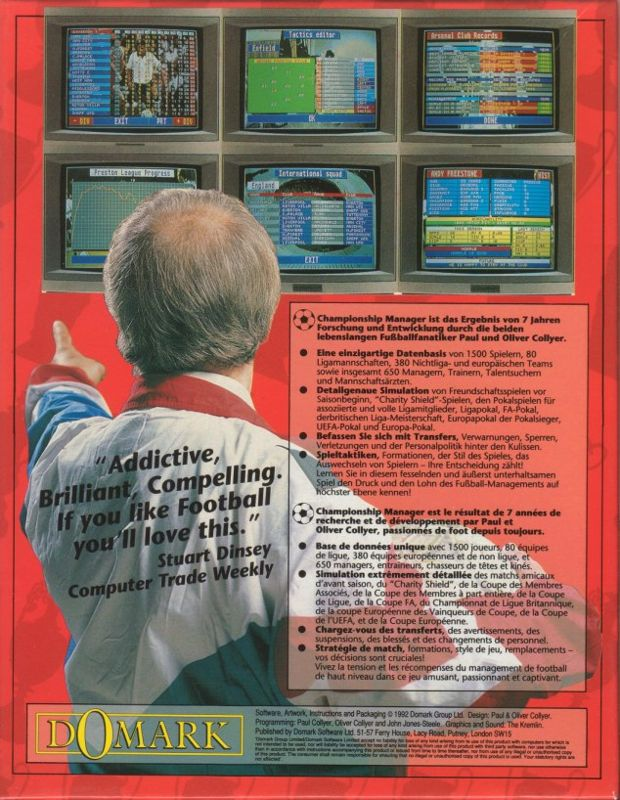 Championship Manager — box-2D-back (EU)