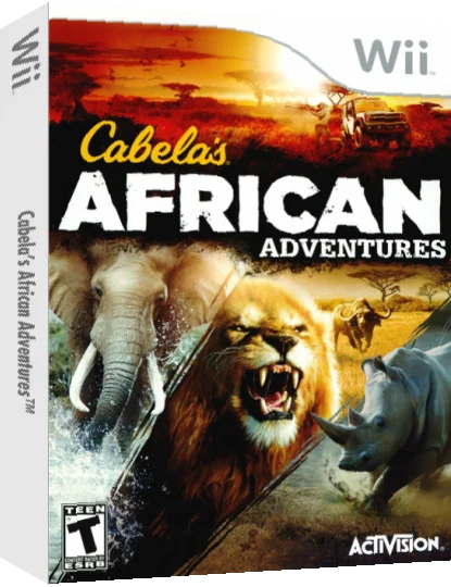 Cabela's African Adventures — box-3D (US)