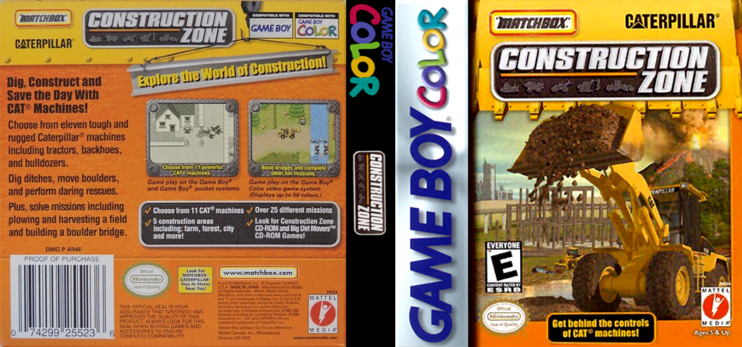 Caterpillar Construction Zone — box-texture (US)