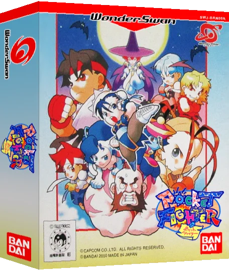 Pocket Fighter — box-3D (JP)
