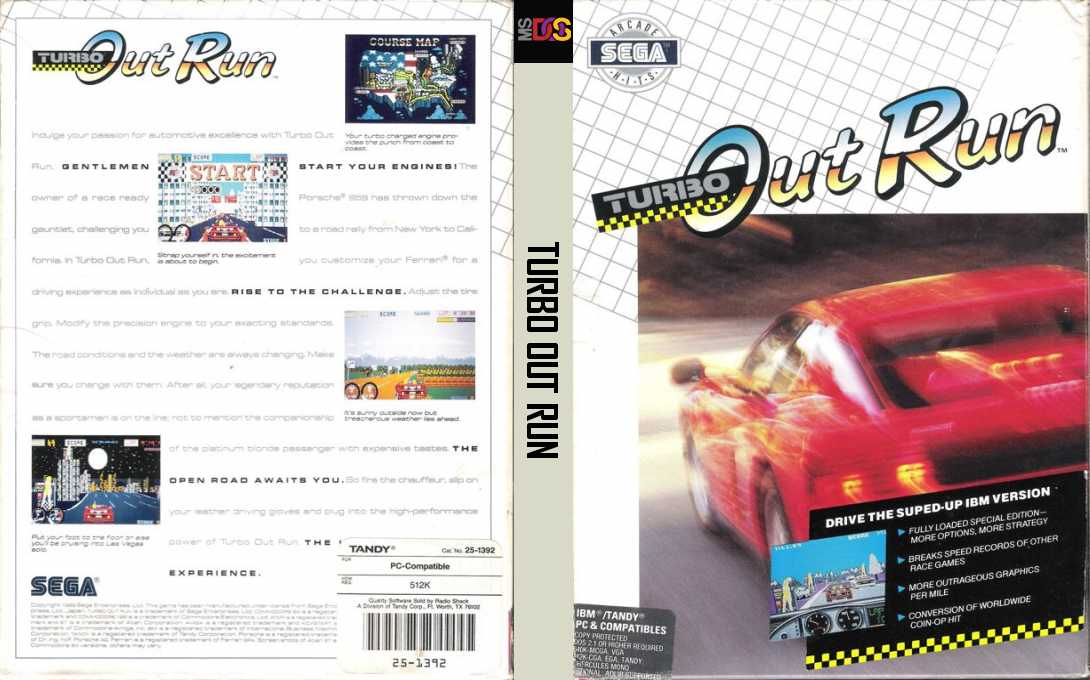 Turbo Out Run — box-texture (US)