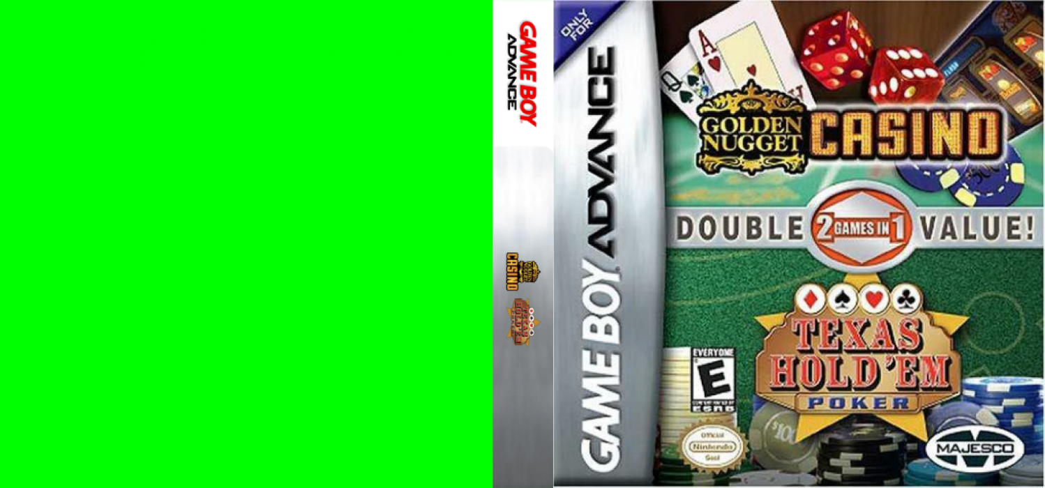Double Game! - Golden Nugget Casino And Texas Hold 'em Poker — box-texture (US)