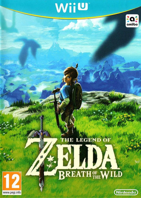 Legend of Zelda, The - Breath of the Wild — box-2D (UK)