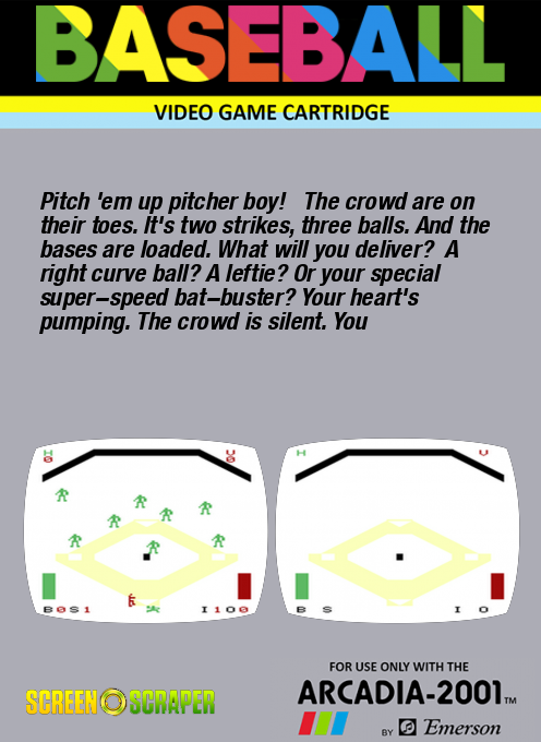 Baseball — box-2D-back (US)