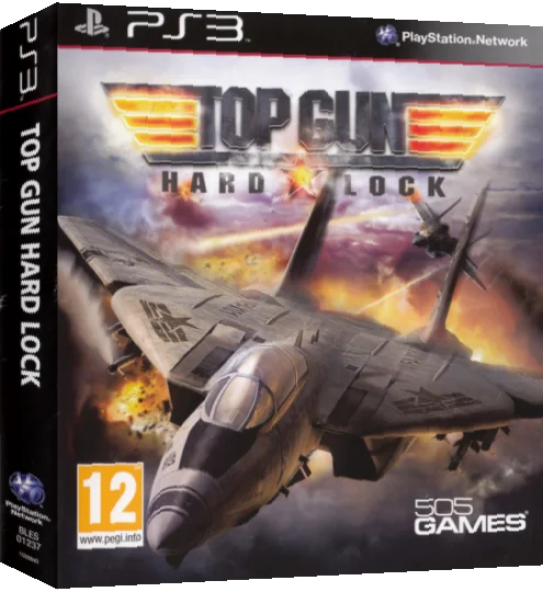 Top Gun - Hard Lock — box-3D (EU)