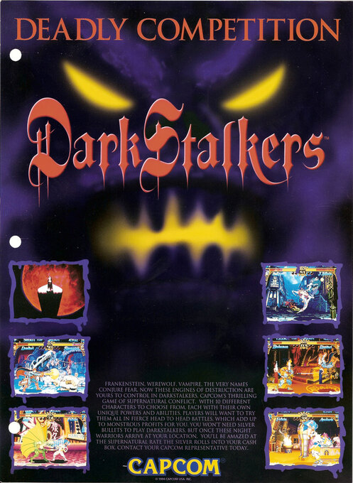 Darkstalkers: The Night Warriors box art