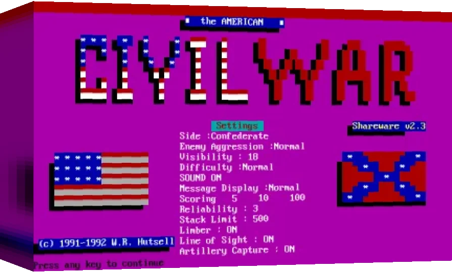 EGA Civil War Battle Set — box-3D (WOR)