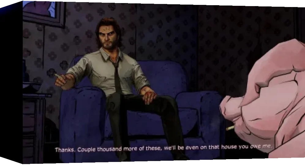 Wolf Among Us, The - A Telltale Games Series — box-3D (WOR)