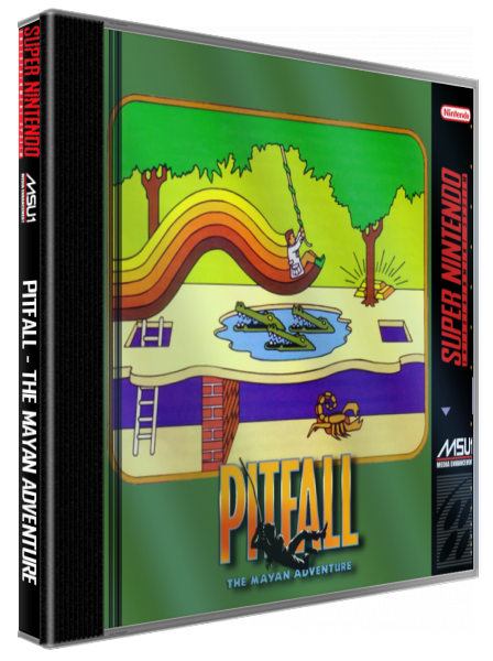 Pitfall : The Mayan Adventure — box-3D (US)