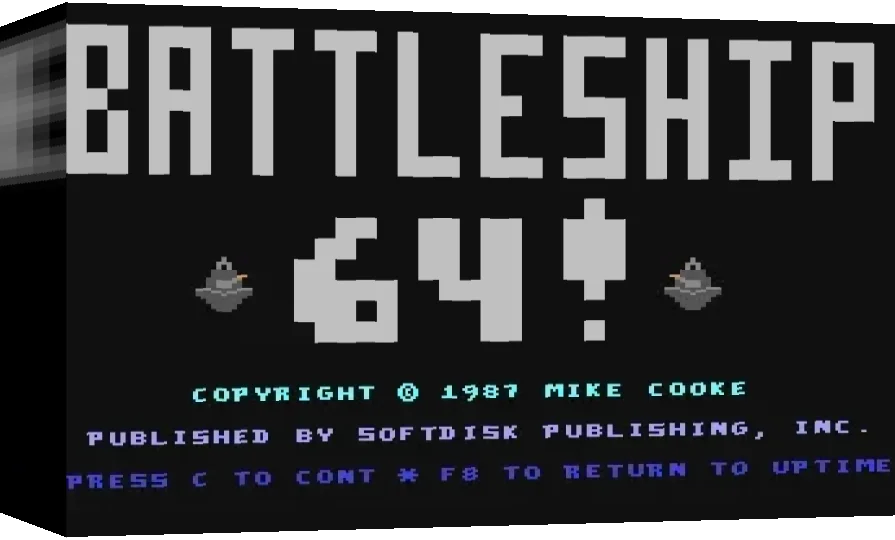Battleship 64! — box-3D (WOR)