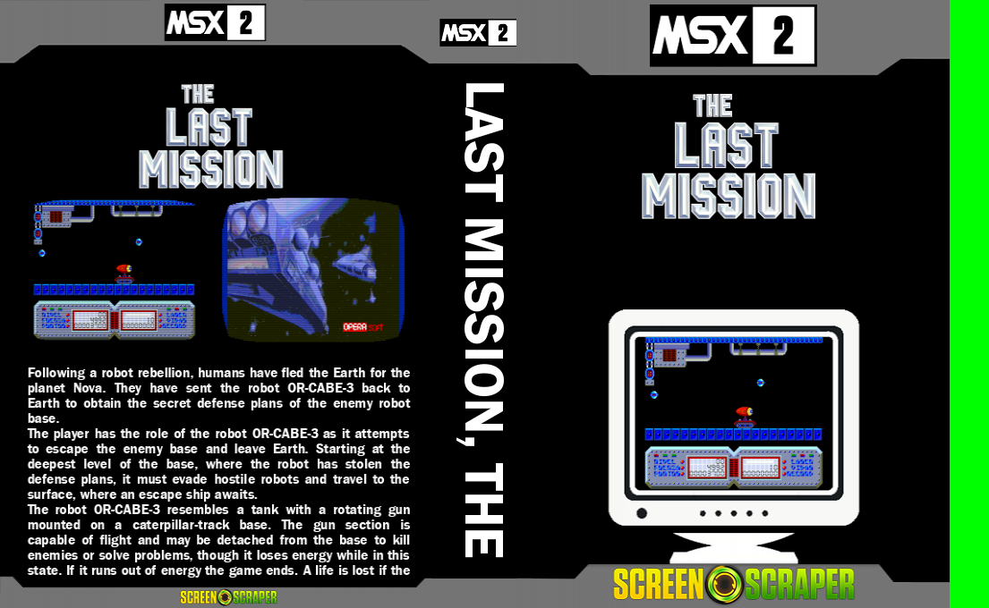 Last Mission, The — box-texture (SS)