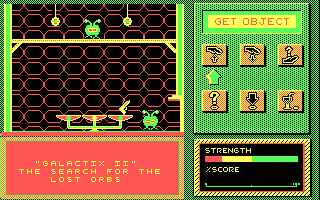 Galactix II : The Search For The Lost Orbs box art