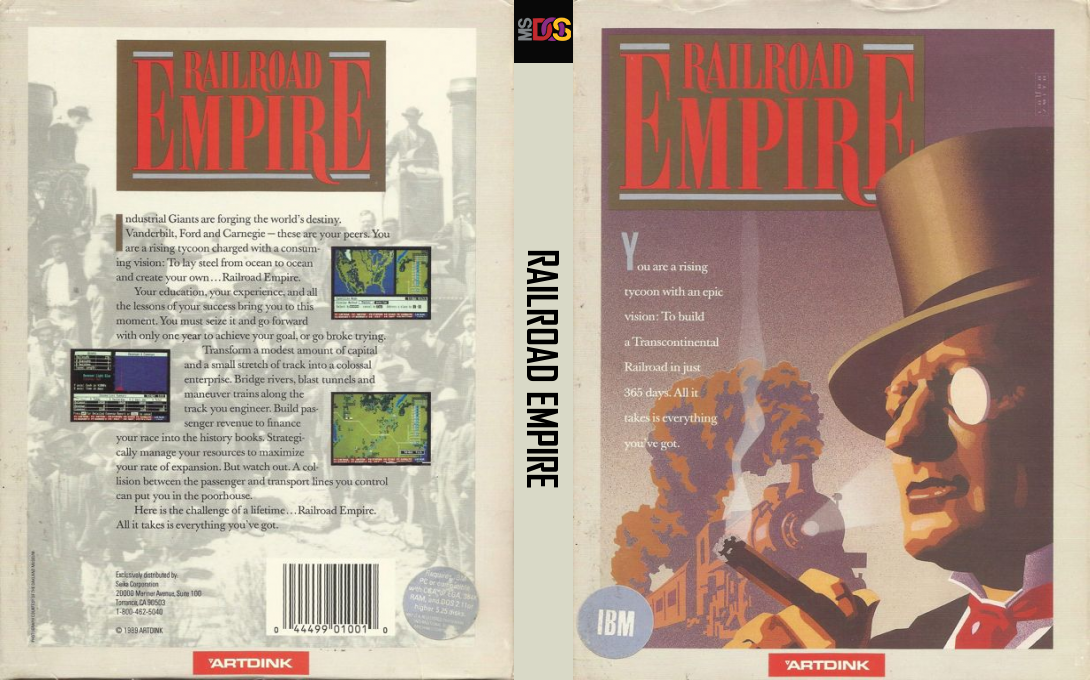 Railroad Empire — box-texture (US)