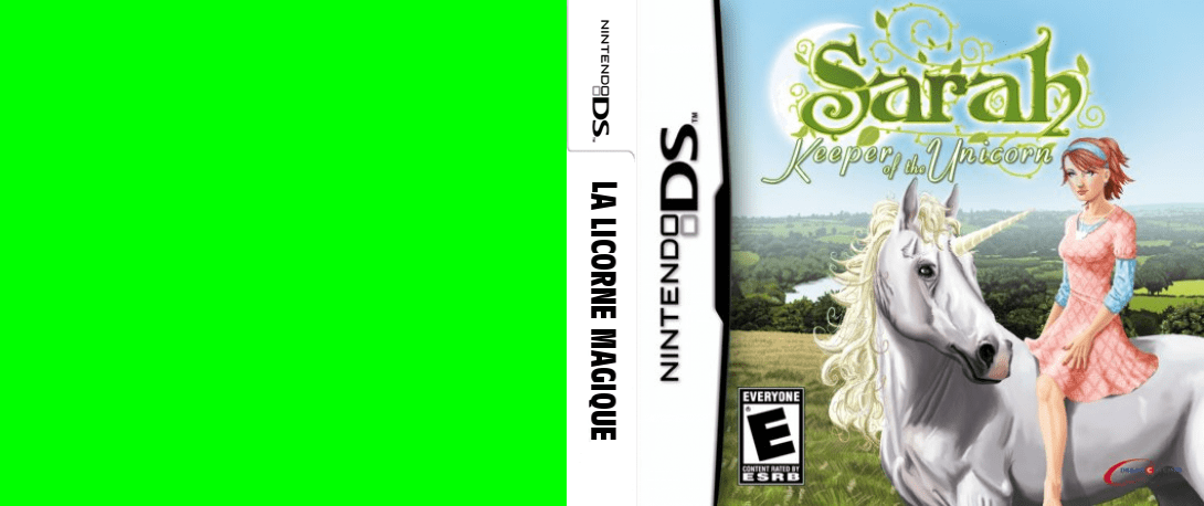 Sarah - Keeper of the Unicorn — box-texture (US)