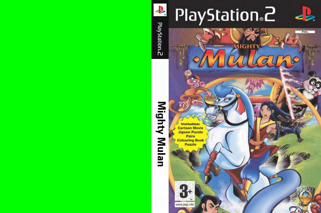 Mighty Mulan — box-texture (EU)